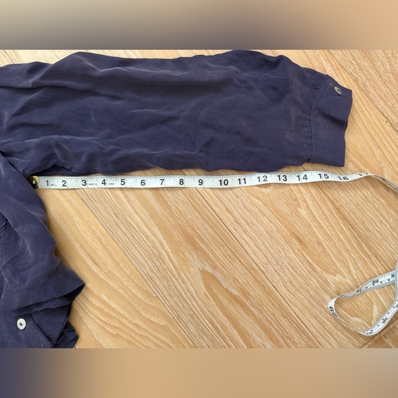 Vintage Rabbit rabbit rabbit Women's blue/ purple Blouse retro modern cropped - Picture 4 of 9